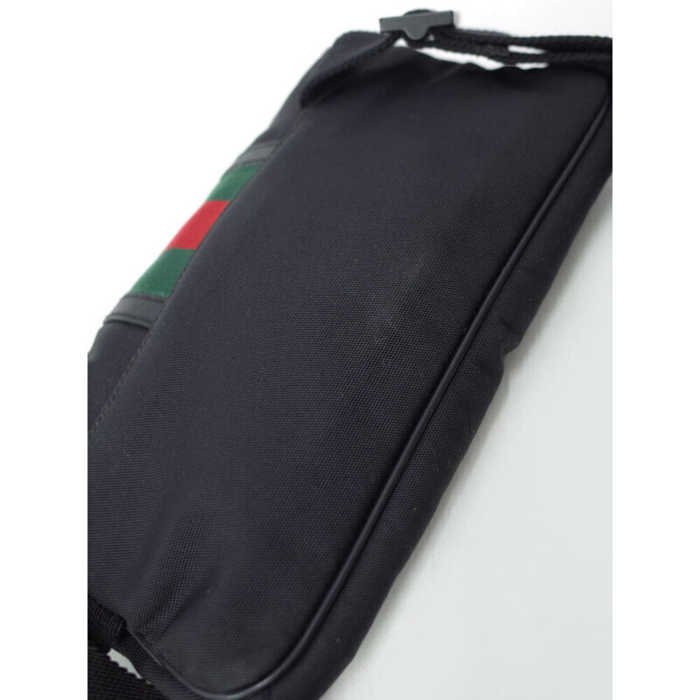 Gucci Web clutch green red stripe interlocking GG logo - Picture 6 of 9
